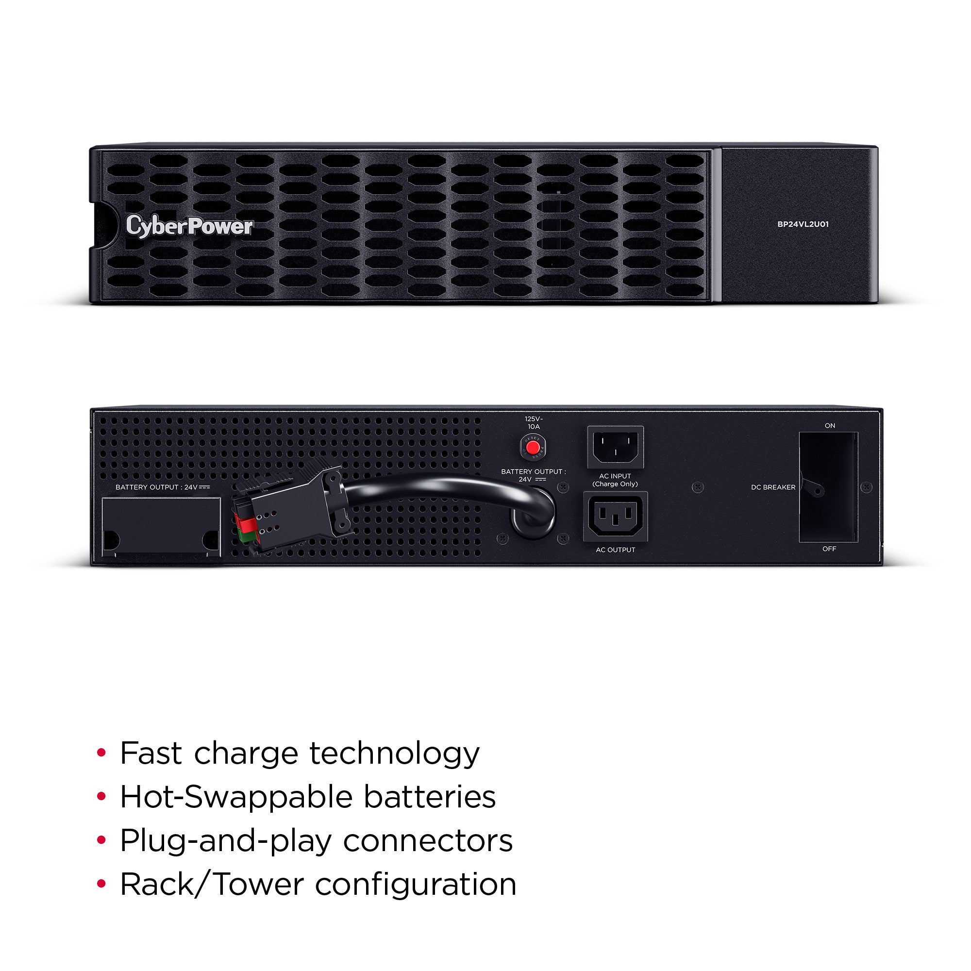 CyberPower BP24VL2U01 UPS Systems - Extended Battery Modules
