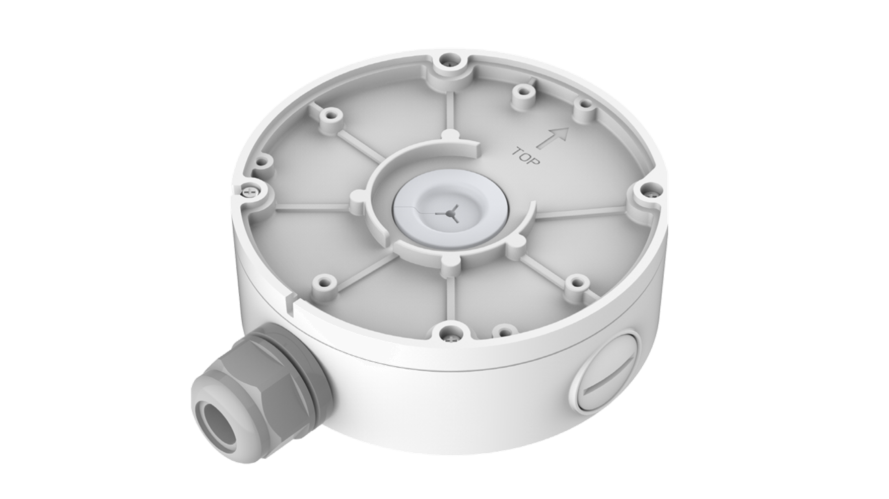 IDIS DA-JB120A Dome Junction Box, Relevant Model: DC-D1534WER, DC-D1414WEG