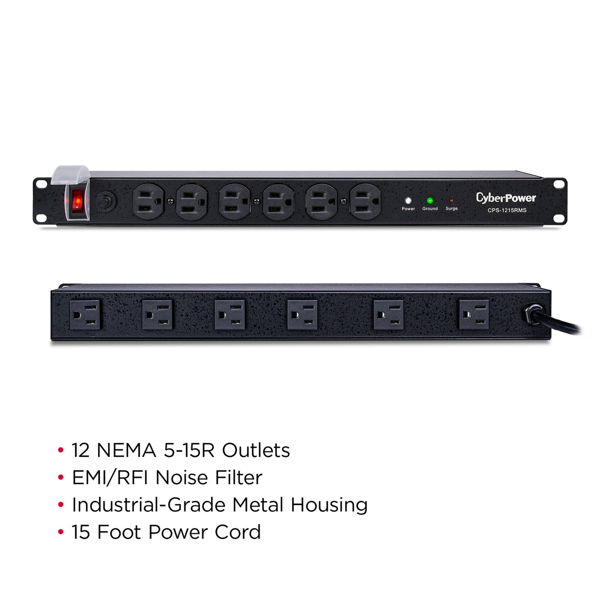 CyberPower CPS1215RMS Rackbar Surge
