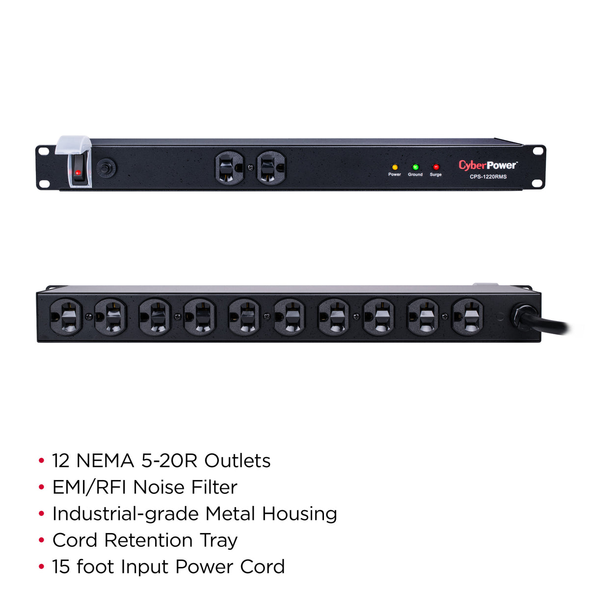 CyberPower CPS1220RMS Rackbar Surge