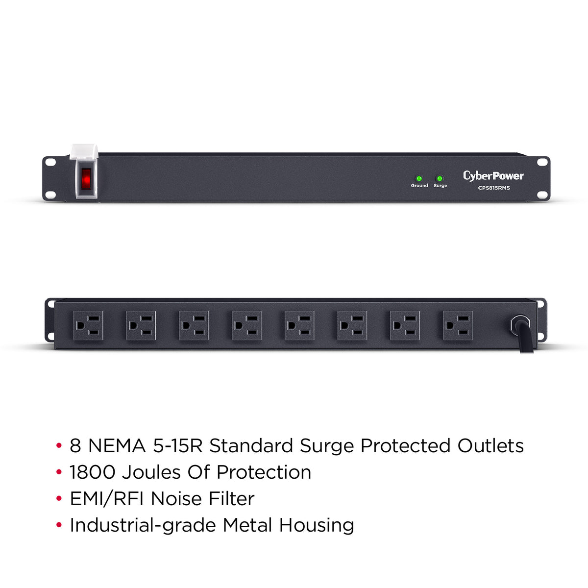 CyberPower CPS815RMS Rackbar Surge