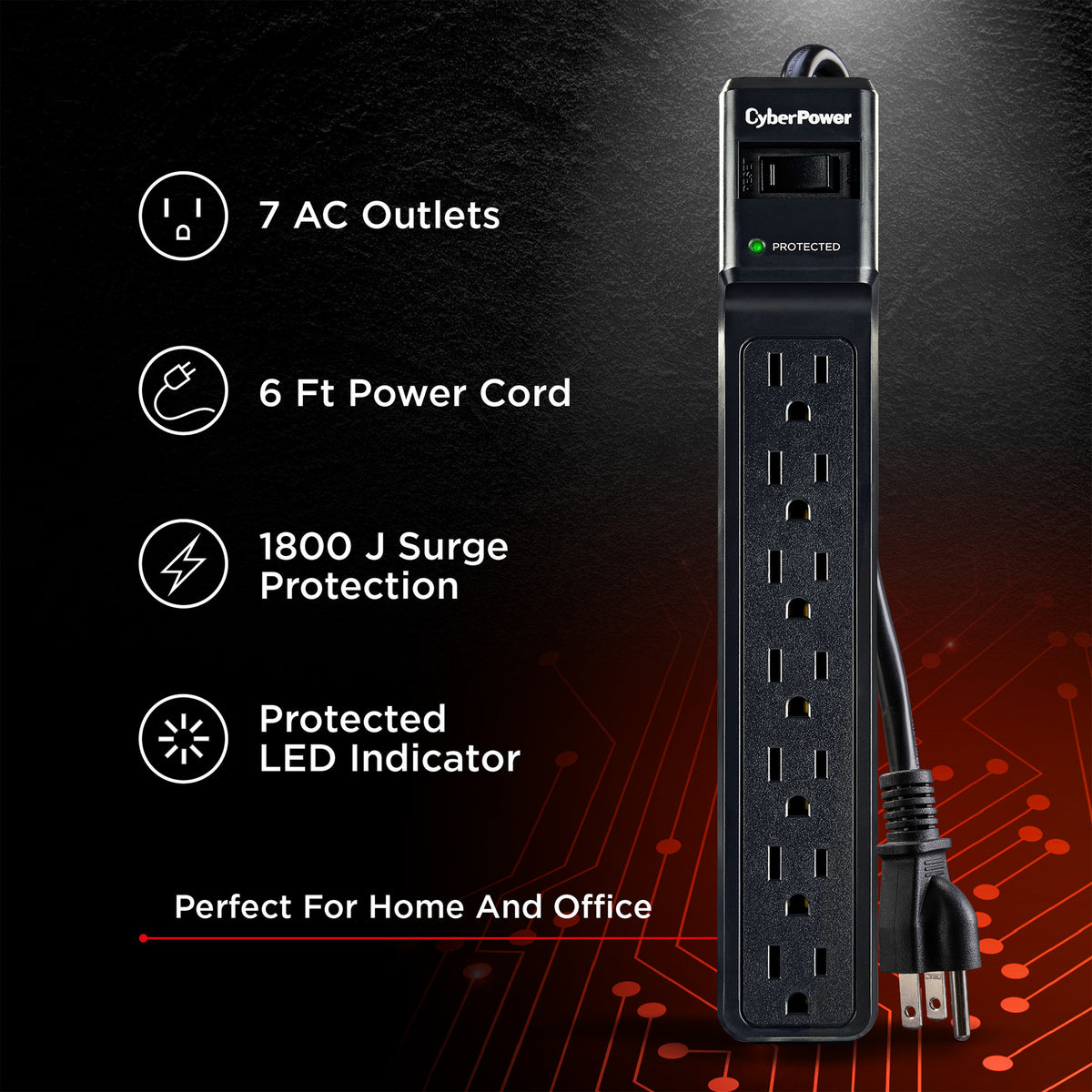 CyberPower CSB706 Surge Protector