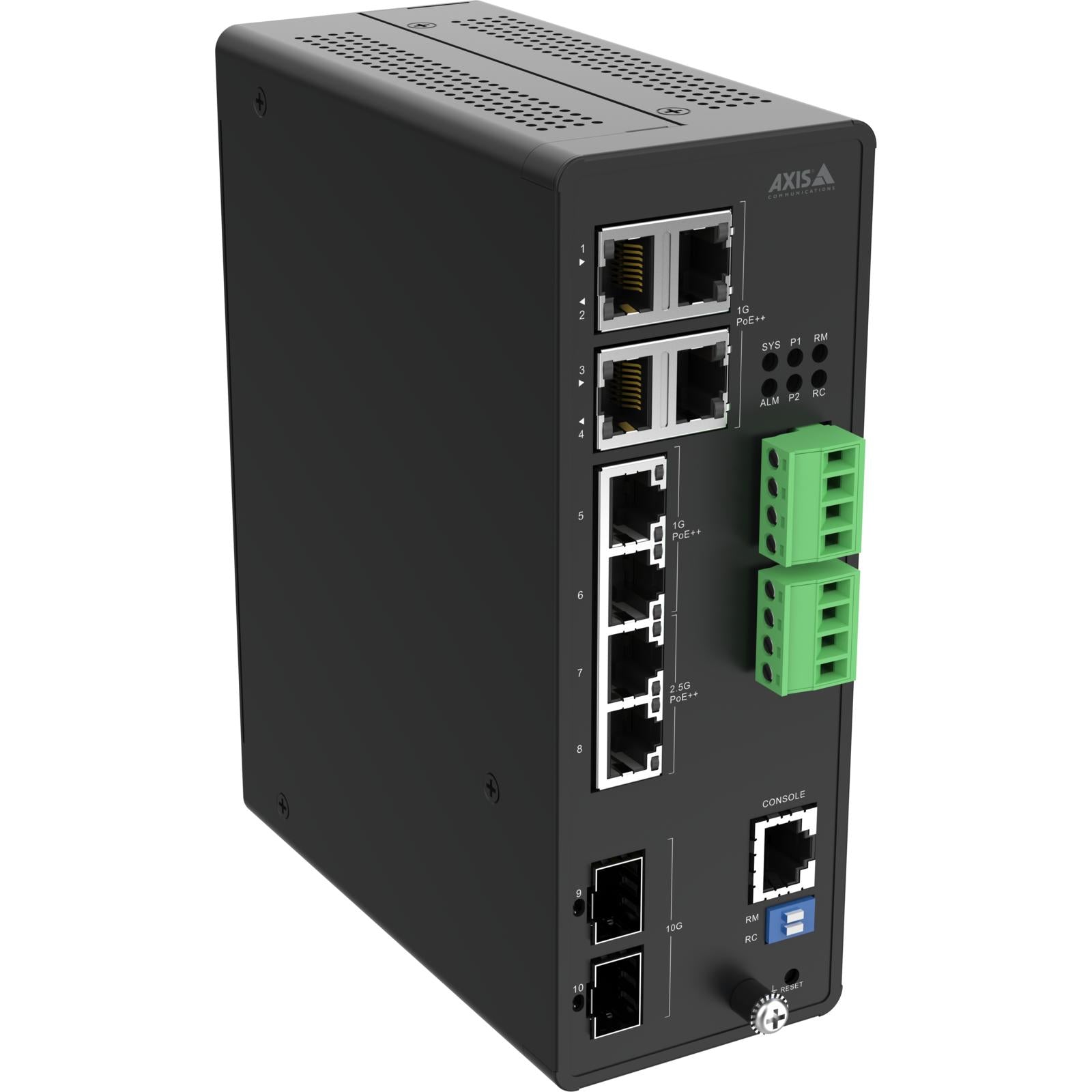 AXIS D8208-R INDUSTRIAL PoE++ SWITCH (02621-001)