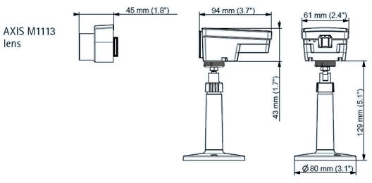 AXIS M1114 (0341-001) HD Network IP Camera