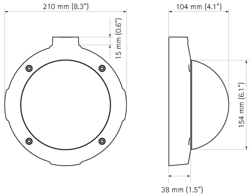 AXIS M5013-V (0552-001) Mini PTZ Dome Network Camera