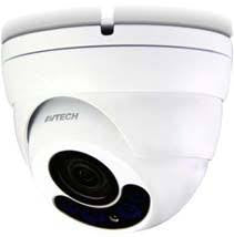 AVTECH DGM2403ASVWSE 2MP White LED Ultra Starlight Dome Network Camera