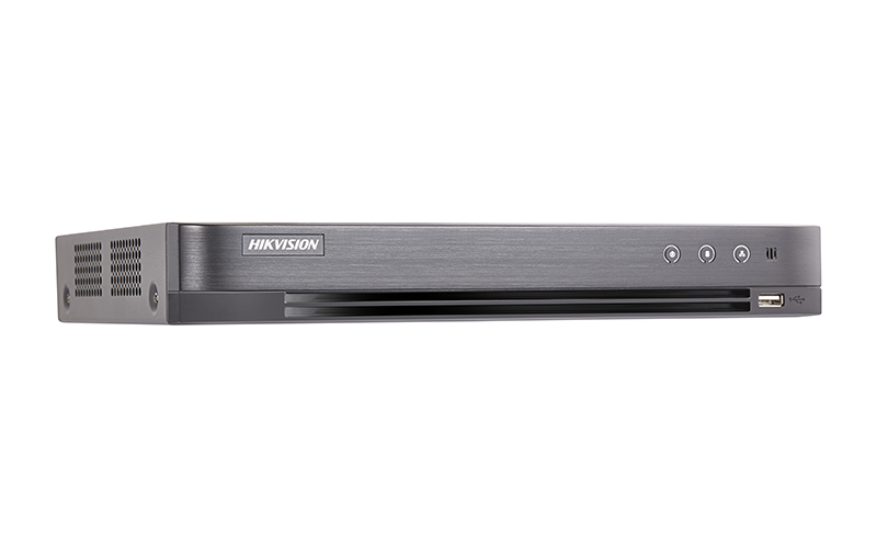 Hikvision DS-7204HTI-K1-3TB Tribrid DVR, 4 Channel TurboHD/Analog, Auto-Detect, H.265+/H.265