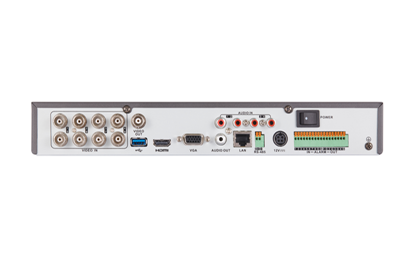 Hikvision DS-7216HQI-K2/P-12TB Tribrid DVR, 16 Channel TurboHD/Analog, Auto-Detect, H.265+/H.265