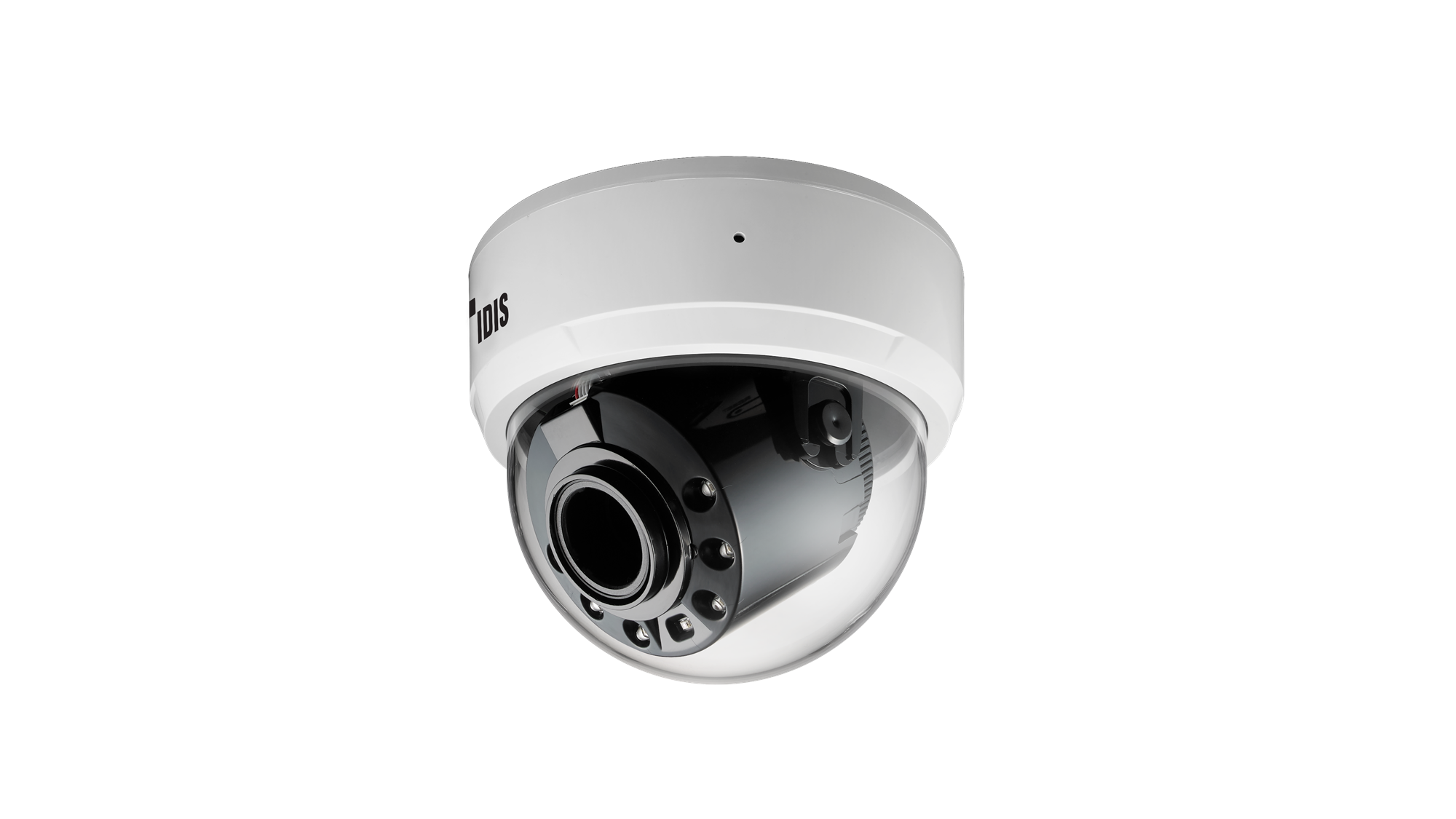IDIS DC-D4536RX-W 5M Indoor IR Dome Camera,3.0 ~ 13.5mm,PoE (IEEE 802.3af Class 3), H.265, white base