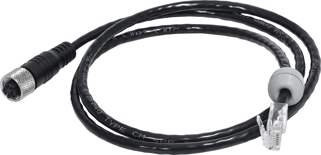 Vivotek AO-002 RJ45 to M12(4-pin) water-proof Cable (1 m)