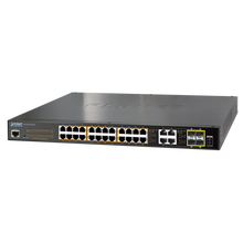 ACTi PPSW-1101 PLANET GS-4210-24PL4C 24-Port Gigabit 802.3at Managed PoE Switch (PoE Budget 440