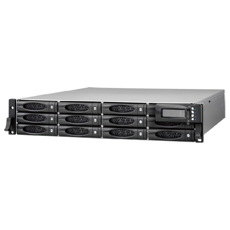 ACTi PSTR-0400 PROWARE EN-2126JS6T-SQX 2U 12-Bay NAS RAID Storage Device