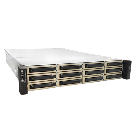 ACTi INR-411 256-Channel 12-Bay RAID Rackmount Standalone NVR with Recording Throughput 550