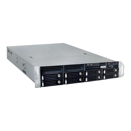 ACTi INR-406 128-Channel 8-Bay RAID Rackmount Standalone NVR with Recording Throughput 340 Mb