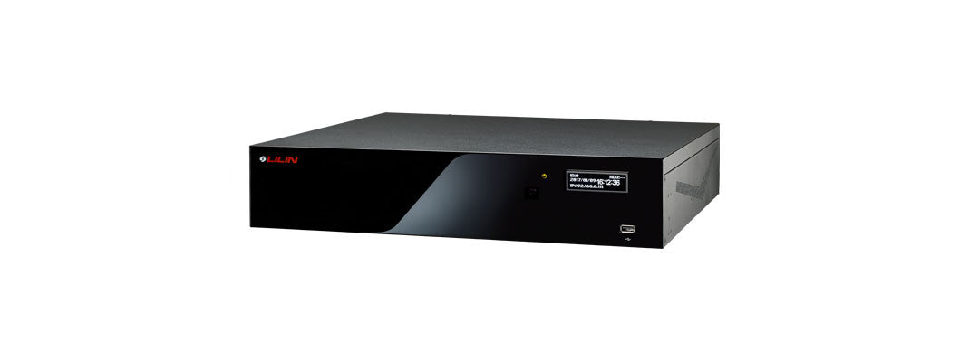 Lilin NVR5832-1X12TB 12TB, 32Ch, 4K NVR, 960FPS Total at 1080P, 2MP up to 120FPS/Ch