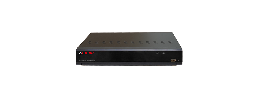 LILIN NVR6108E-V-1X8TB 8 CH PoE 4K Standalone Network Video Recorder