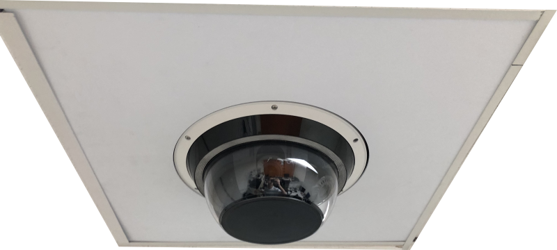 Hanwha SHD-315F Indoor 2X2 drop ceiling tile flush mount