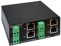 Vigitron Vi27004 4-1-Port, Single Pair Ethernet and PoE Receiver