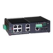 Vigitron Vi30208 4+2+2 Port, 1G, L2 Hardened Industrial Ring PoE Switch, 90W 802.3bt