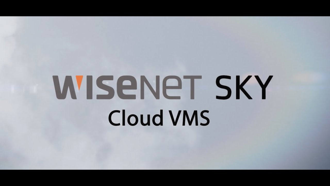 Wisenet SKY VMS HD10 7 Days Cloud Recording Yearly