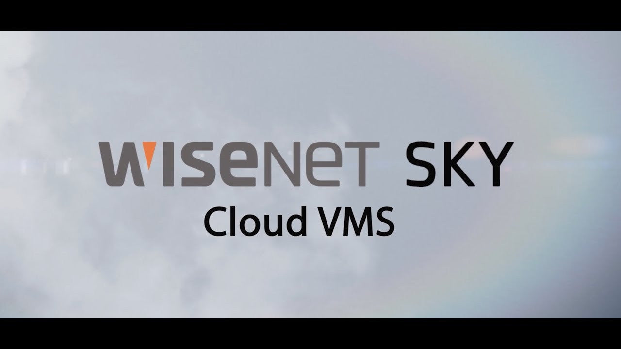 Hanwha Wisenet SKY Analytic License Plate Recognition 3Yearly