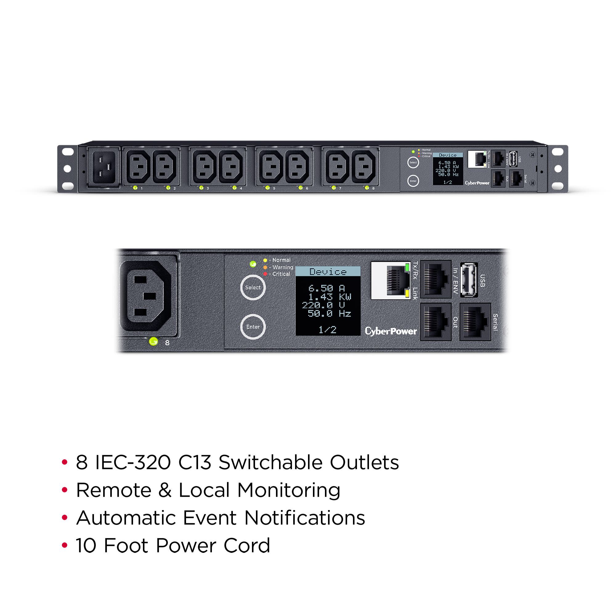 CyberPower PDU41005 Switched