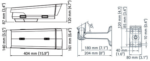 AXIS Q1922-E dimensions