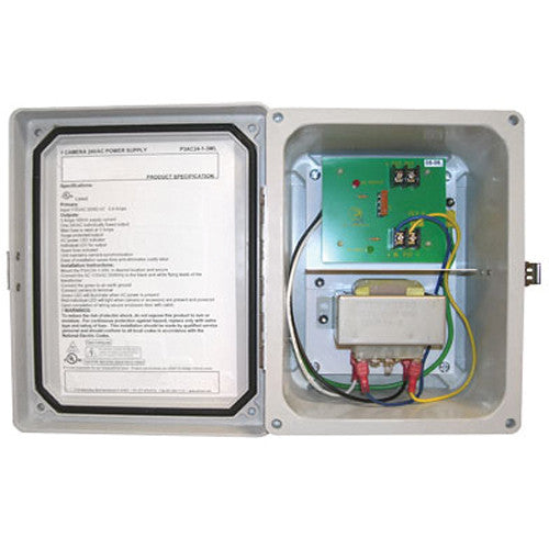 Hanwha PWR-24AC-1-3-ULW 1-Camera 24VAC, 3A Power Supply