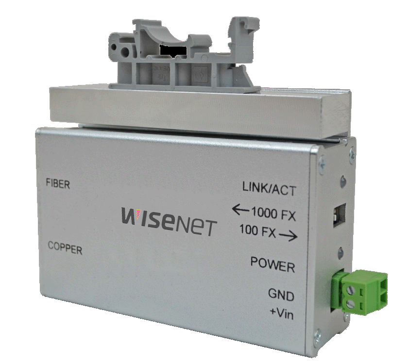 Hanwha SBP-UDR Universal Din Rail Adapter