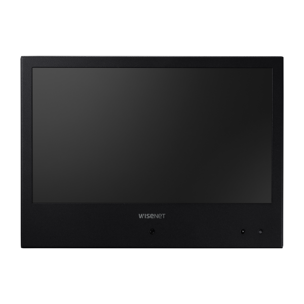 Hanwha SMT-1030PV 10″ PoE+ Public View Monitor (Black) With 2 Megapixel Camera