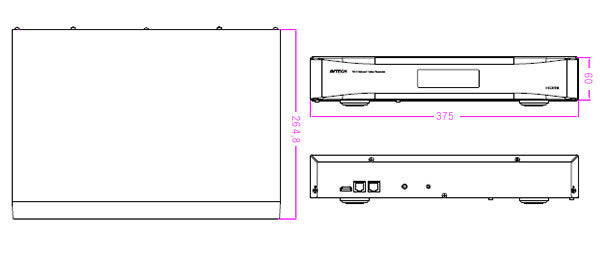 AVTECH AVH312 12CH HD Network Video Recorder