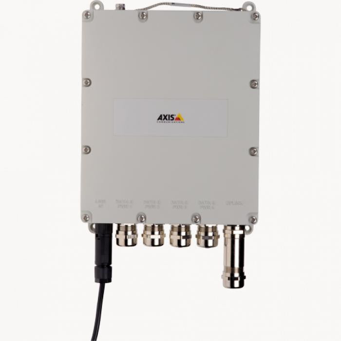 AXIS T8504-E OUTDOOR POE SWITCH  Managed, plug-and play outdoor switch