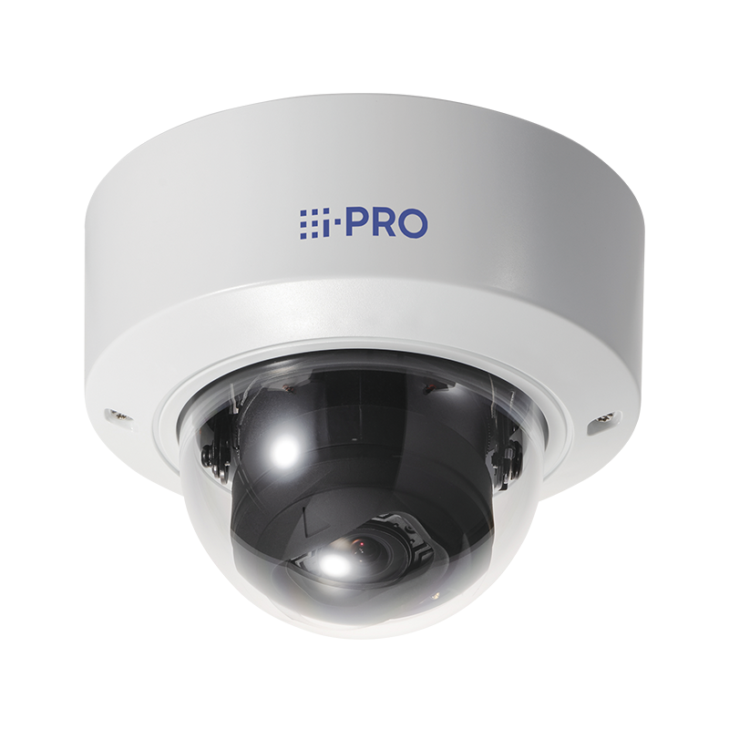 i-PRO WV-S2236LA 2MP (1080p) Vandal Resistant Indoor Dome Network Camera with AI engine