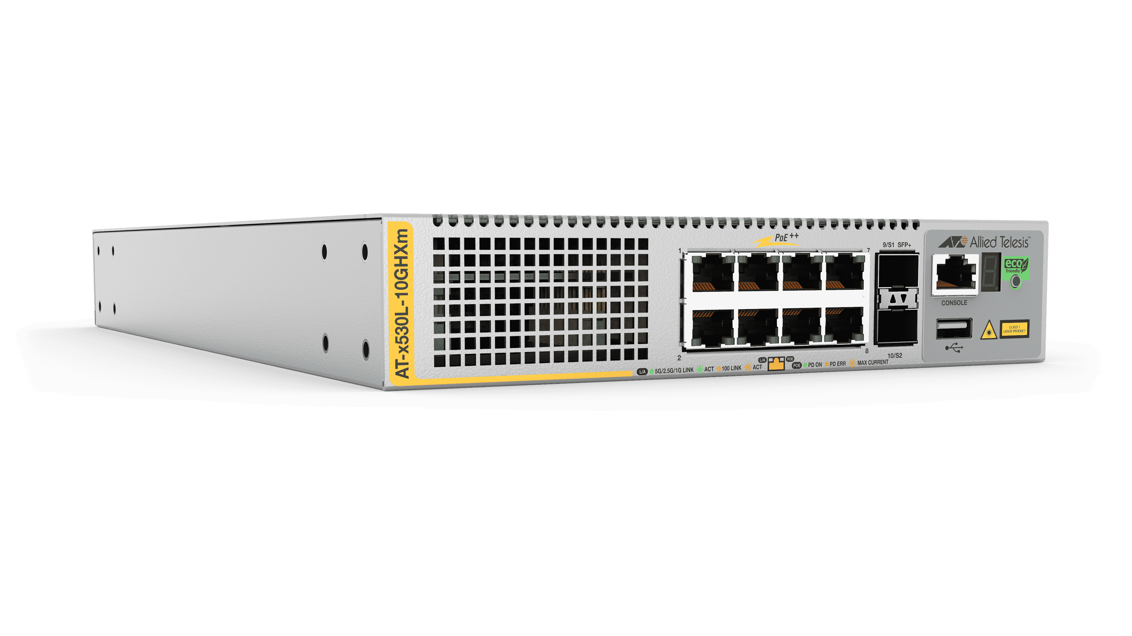 Hanwha AT-x530L-10GHXm-90 8 x 1/2.5/5 Gigabit Ethernet PoE++ 500W (L)