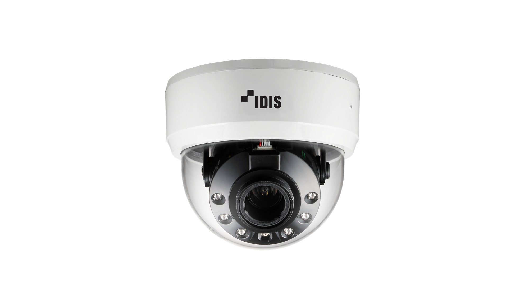 IDIS DC-D4536RX-W 5M Indoor IR Dome Camera,3.0 ~ 13.5mm,PoE (IEEE 802.3af Class 3), H.265, white base