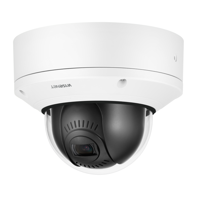 Hanwha XND-6081VZ 2MP Vandal-Resistant Indoor Network Dome PTRZ Camera