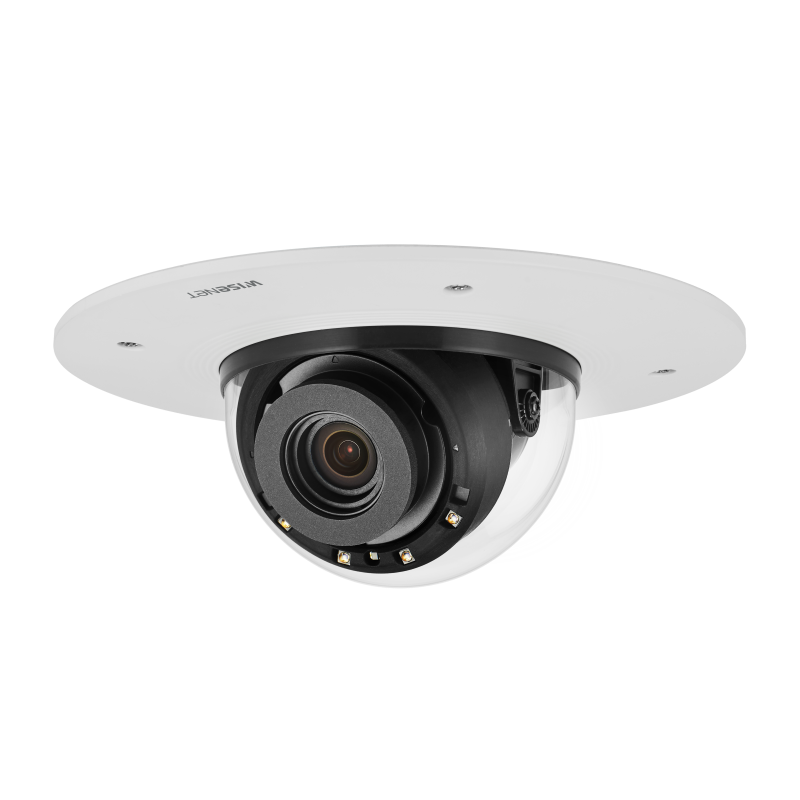 Hanwha XND-8082RF 6MP Flush Mount IR Network Dome Camera