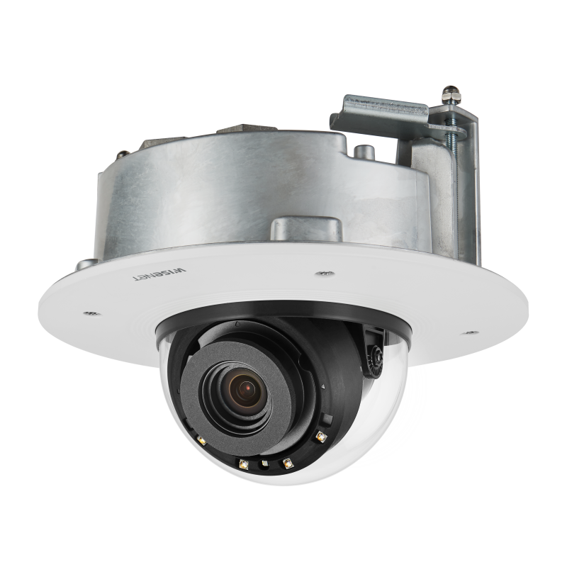 Hanwha XND-8082RF 6MP Flush Mount IR Network Dome Camera